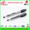 Stainless Steel and Silicone Food Tong with Easy and Safe to Use and Wash